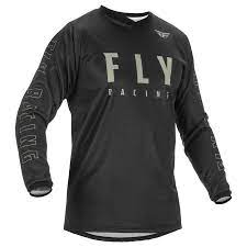 F-16 JERSEY BLK/GRY SM